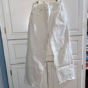 Madewell White Denim Jeans